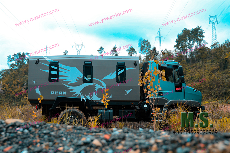 ความจุออฟโรดระดับไฮเอนด์ รถบรรทุกออกค่ายของจีนหรือรถบรรทุกบรรทุกทหาร