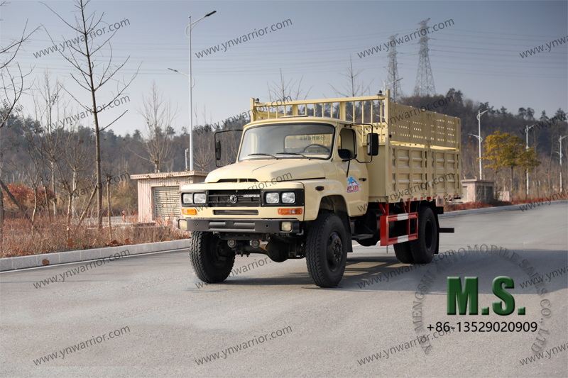 Dongfeng 4x4 รถบรรทุกออฟโรด 170 แรงม้าระดับ Euro-2 ระดับการปล่อย
