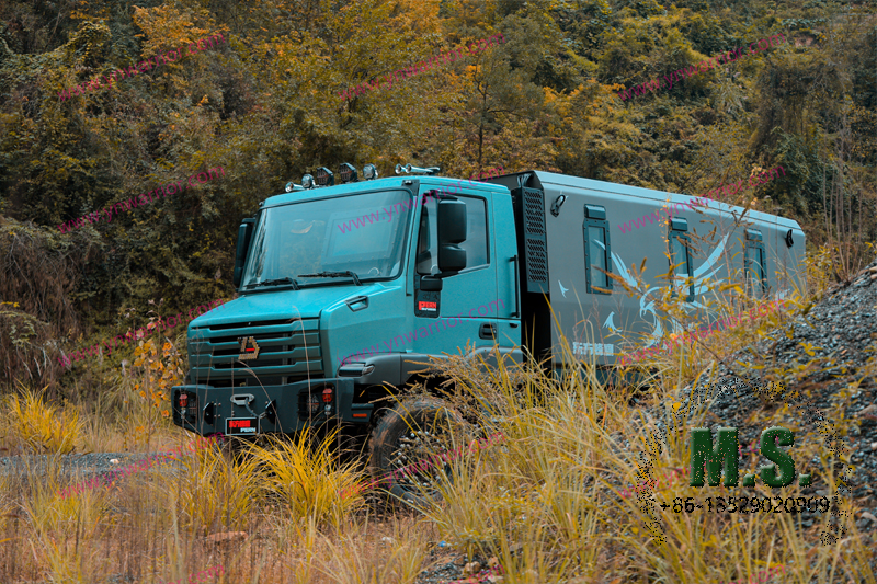 ผลิตในประเทศจีน รถบรรทุกขนส่งนักโทษออฟโรด 4x4
