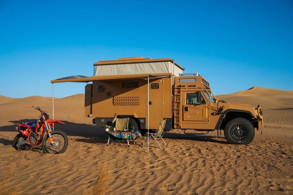 4x4 off-road mengshi พร้อมร่มกันแดดอัตโนมัติ