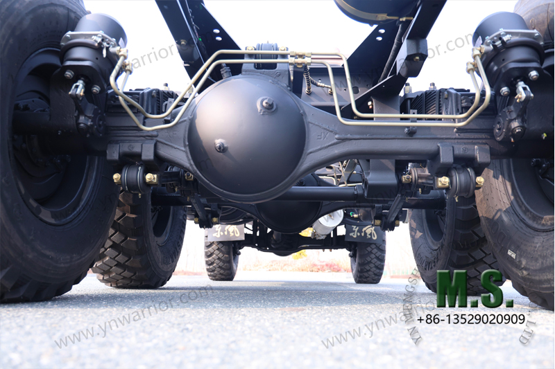 Dongfeng รถบรรทุกออฟโรด 6x6 ยางล้อหลังเดี่ยว 11 ตัน เพลา