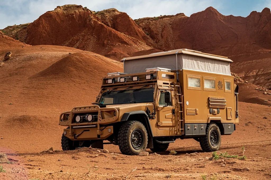 4x4 off-road mengshi ด้านหน้าและด้านหลัง indepdent suspension