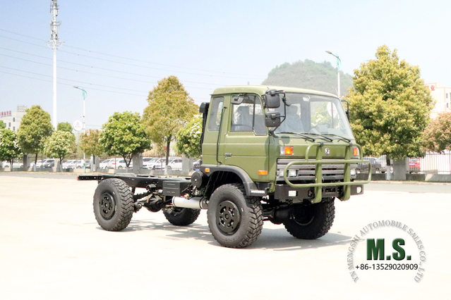 Dongfeng 4WD Off-road CHASSIS_4*4 Dongfeng 153 Flathead CHASSIS_EQ2070G Four Drive ส่งออกแชสซียานพาหนะพิเศษ