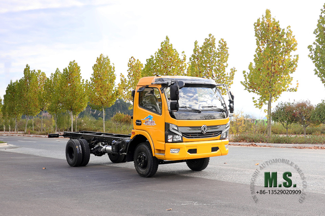 Dongfeng Small 4*2 Light Truck Tip Off-road Chassis Customization_Lift Truck Chassis_Dongfeng Micro Truck Chassis ส่งออกแชสซีพิเศษ