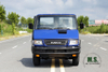 Blue Four Drive Iveco แชสซีออฟโรดขนาดเล็ก แชสซีมัลติฟังก์ชั่นหัวสั้น ส่งออกแชสซีรถยนต์พิเศษ