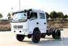 4*4 Dongfeng แชสซีรถบรรทุกขนาดเล็กสองแถว_4WD แชสซีรถบรรทุกขับขวาส่งออก_ผู้ผลิตดัดแปลงแชสซีรถบรรทุกพิเศษแบบออฟโรด