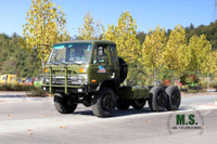 Dongfeng EQ2102 แชสซีแบบหกไดรฟ์_6×6 153 แชสซีแบบออฟโรดหนึ่งแถวครึ่ง_ส่งออกแชสซีรถบรรทุกพิเศษ