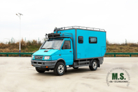 Iveco 4WD Off-road RV สำหรับขาย_4*4 คาราวานท่องเที่ยวกลางแจ้งที่ปรับแต่งเอง_ครอบครัวชิ้นเดียวสี่ไดรฟ์คาราวานส่งออกยานพาหนะพิเศษ