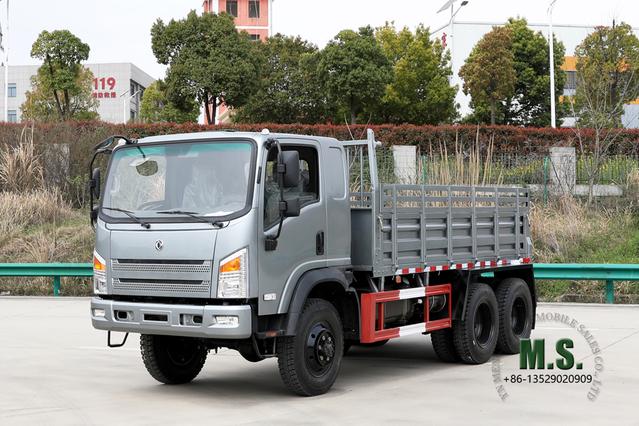 6*6 Dongfeng ยานพาหนะขนาดเล็ก Truck_2.5T EQ2082 อัพเกรด Flathead Truck_ 6WD รถบรรทุกขนาดเล็กยางทางหลวงส่งออกยานพาหนะพิเศษ