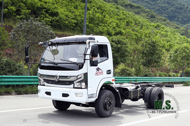 4*2 Dongfeng 10T แชสซีรถบรรทุกขนาดเล็ก_140 HP Small Diesel Truck Chassis for sale_Commercial Model Micro Truck Chassis Conversion