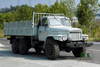 สีเทา EQ2100 Six Drive Off Road Truck Dongfeng Single Row Pointed Head AWD Vehicle ส่งออกยานพาหนะพิเศษ