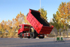 Dongfeng 4×2 Dump Truck_Flathead หนึ่งแถวครึ่ง Cab Tipper Truck รถบรรทุกเพื่อการขุด_Export Special Dump Vehicle