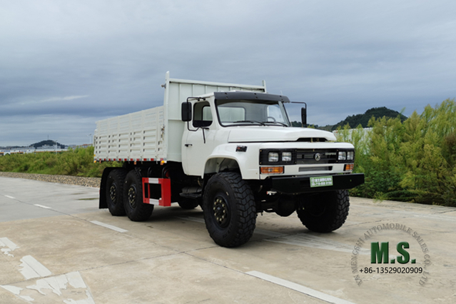 190 แรงม้า 6×6 EQ2100 Dongfeng รถบรรทุก_รถขับเคลื่อน 6 ล้อ แถวเดียว กระจกสองชั้น หัวแหลม รถบรรทุกออฟโรด _AWD ยานพาหนะเอนกประสงค์ส่งออก