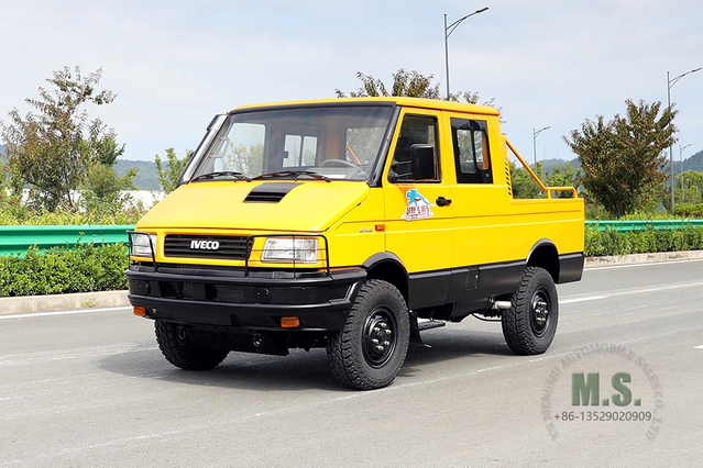 4*4 Iveco Power Rescue Repair Truck_111 hp สองแถวหัวสั้นวิศวกรรมกู้ภัย Truck_Iveco ส่งออกผู้ผลิตการแปลงยานพาหนะพิเศษ