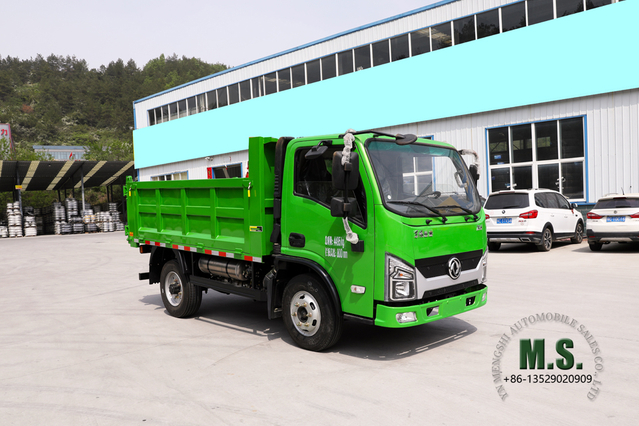Dongfeng Yunlong 4*2 Small Dump Truck_Dongfeng EQ3040GP6 Mining Truck_ Euro 6 5T ส่งออกผู้ผลิตยานพาหนะดัมพ์ขนาดเล็ก