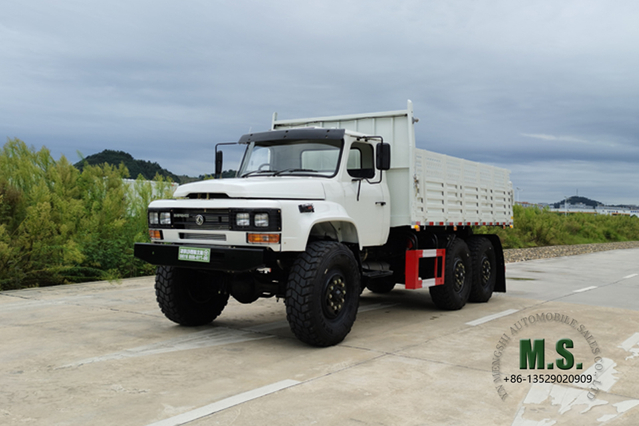 190 แรงม้า 6×6 EQ2100 Dongfeng รถบรรทุก_รถขับเคลื่อน 6 ล้อ แถวเดียว กระจกสองชั้น หัวแหลม รถบรรทุกออฟโรด _AWD ยานพาหนะเอนกประสงค์ส่งออก