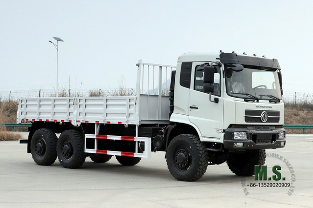 Dongfeng 6*6 รถบรรทุกออฟโรด 260 แรงม้า Forest Off-Road Cargo Vehicle ส่งออกรถบรรทุกพิเศษ