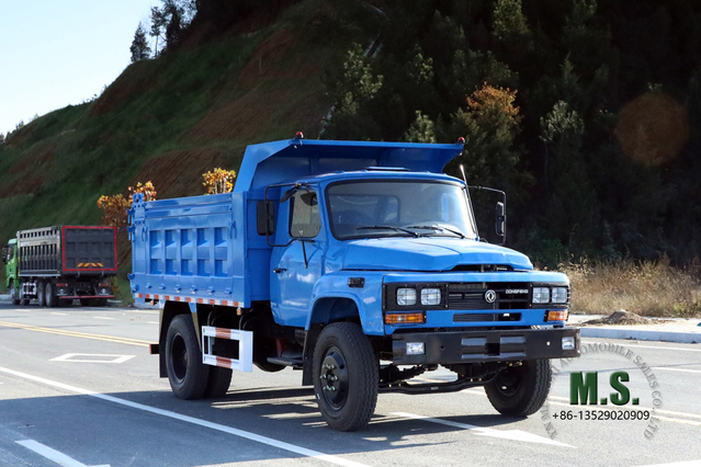 Dongfeng รถดัมพ์ 4×2 _EQ3092 3.5T รถดั๊มพ์หัวยาวสำหรับงานเบา _รถบรรทุกขนย้ายเหมืองแร่_ ยานพาหนะพิเศษส่งออก