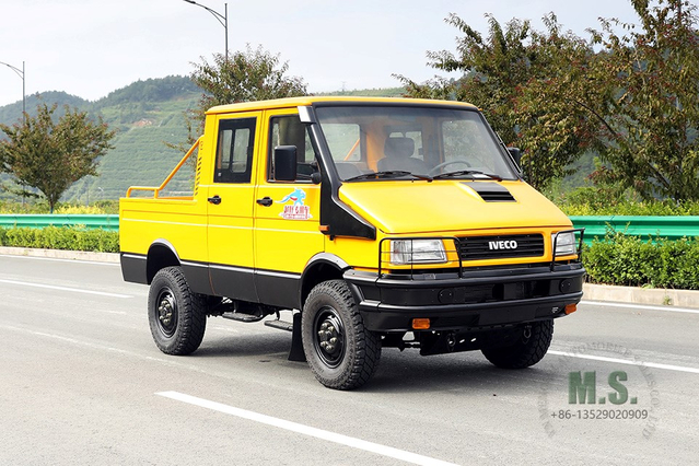 4*4 Iveco Power Rescue Repair Truck_111 hp สองแถวหัวสั้นวิศวกรรมกู้ภัย Truck_Iveco ส่งออกผู้ผลิตการแปลงยานพาหนะพิเศษ
