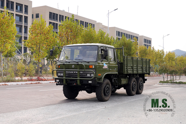 EQ2102 Dongfeng รถบรรทุกออฟโรด 6WD สองแถว_3.5T Flathead Diesel Six Drive Vehicle_Dongfeng 6*6 Transport Truck Export Vehicle