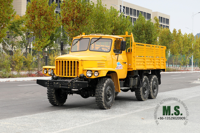 Dongfeng EQ2082 6X6 Diesel Truck_4T Long Head Double-glass Civilian Off-road Y25 Carrier Truck_Six Wheel Drive Dongfeng ส่งออกยานพาหนะวัตถุประสงค์พิเศษ