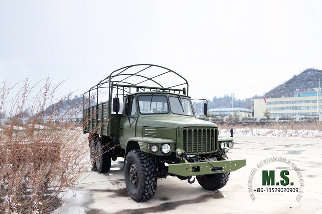 Dongfeng 6WD EQ2100 รถออฟโรด_6*6 Classic Long Head Off-road Vehicle_245 Tip Diesel 3.5 T Troop Carrier Export Special Vehicle