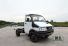 4×4 Iveco Small Long Head Off-road Chassis_NJ2045 Four Drive Single Row Truck Chassis Conversion_4WD ส่งออกรถบรรทุกพิเศษ