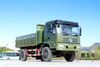 4WD Dongfeng รถดัมพ์_210HP 9T Flathead One-and-a-half Tipper Truck_รถบรรทุกเพื่อการขุด ส่งออกรถดัมพ์พิเศษ