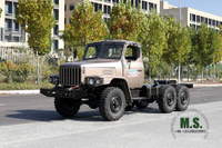 Dongfeng EQ2082 Six Drive Chassis_Dongfeng 240 6*6 Long Head Off-road Truck Chassis_AWD ส่งออกผู้ผลิตแชสซีพิเศษ