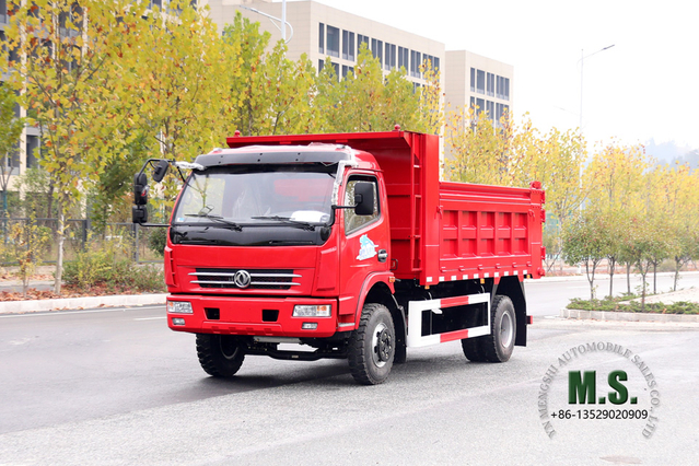 Dongfeng 4×2 Off Road Truck_Flathead Single Row Cab 5T Light Truck For Sale_Export ผู้ผลิตยานพาหนะพิเศษ