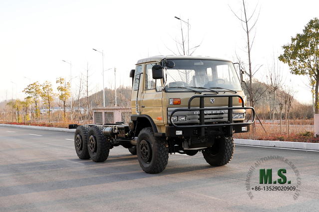 Dongfeng 6*6 รถบรรทุกออฟโรด_ EQ2102 153 Flathead Row a Half Cab ผู้ผลิตรถดัดแปลงดีเซล รถบรรทุก_รถขับเคลื่อนหกล้อ รถบรรทุกขนส่ง ส่งออกยานพาหนะพิเศษ