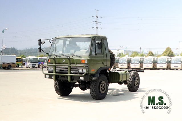 Dongfeng 4WD Off-road CHASSIS_4*4 Dongfeng 153 Flathead CHASSIS_EQ2070G Four Drive ส่งออกแชสซียานพาหนะพิเศษ