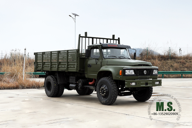 รถบรรทุกออฟโรด 4X2 _Dongfeng รถบรรทุกขนส่งแท็กซี่แถวเดียวกระจกชิ้นเดียวชี้_ส่งออกยานพาหนะวัตถุประสงค์พิเศษ