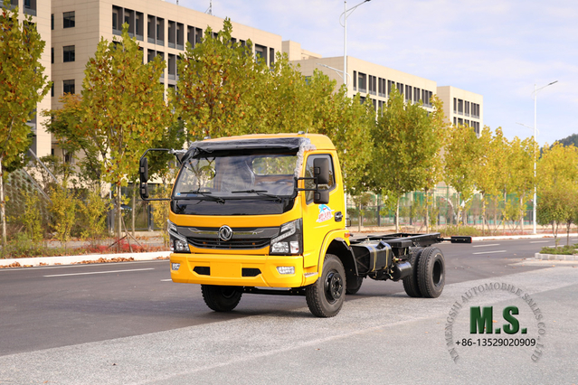 Dongfeng Small 4*2 Light Truck Tip Off-road Chassis Customization_Lift Truck Chassis_Dongfeng Micro Truck Chassis ส่งออกแชสซีพิเศษ