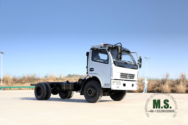 Dongfeng 4*2 แชสซีรถบรรทุกขนาดเล็ก Custom_160 HP Small Truck Chassis_Dongfeng ผู้ผลิตดัดแปลงแชสซียานพาหนะพิเศษส่งออกระดับไมโคร