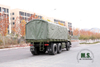 6x4 Dongfeng รถบรรทุกออฟโรด_210 แรงม้า รถบรรทุกขนย้ายแบบ Half Cab แถวแบนพร้อมเสาผ้าใบกันน้ำ_Dongfeng ยานพาหนะวัตถุประสงค์พิเศษส่งออก