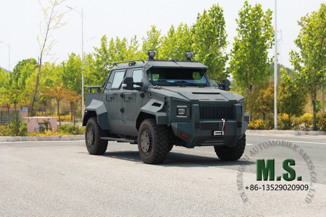 น้ำหนัก 330 แรงม้า 18 ตันน้ำหนัก 4x4 ออฟโรดเกราะเกราะ Pick-up_allison เครื่องยนต์ Cummins, Stanag 2 Protective Leve, Run-Flat- CTIS_Manufacturer Direct