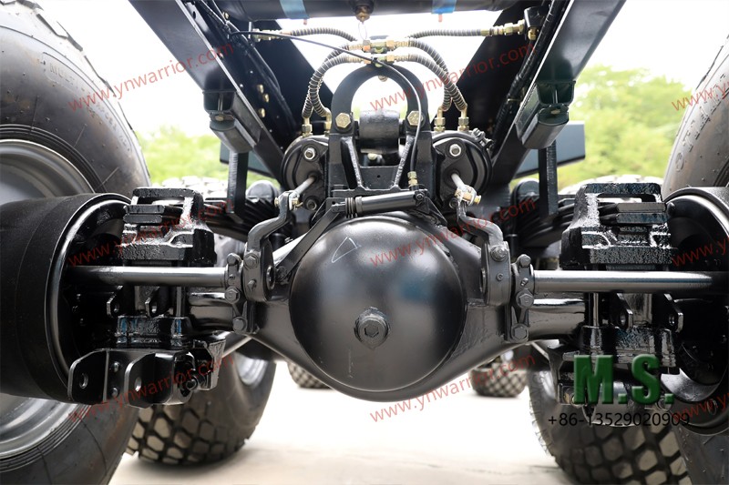 สำหรับงานหนักมาก แชสซีกลิ้งขนาดใหญ่ออฟโรด 6x6