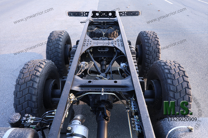 แชสซีรถบรรทุกจมูกยาว dongfeng 6x6 พร้อมรายละเอียดแชสซี 