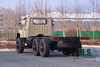 กำลัง 260 แรงม้า น้ำหนักรวม 26 ตัน 6x6 ออฟโรด Dongfeng โครงรถบรรทุกพร้อมหัวเก๋ง_มี PTO กว้านไฟฟ้าด้านหน้า เครื่องยนต์คัมมินส์แบบฉีดเชิงกล ระบบกริดป้องกันไฟ สำหรับรถบรรทุกเจาะ