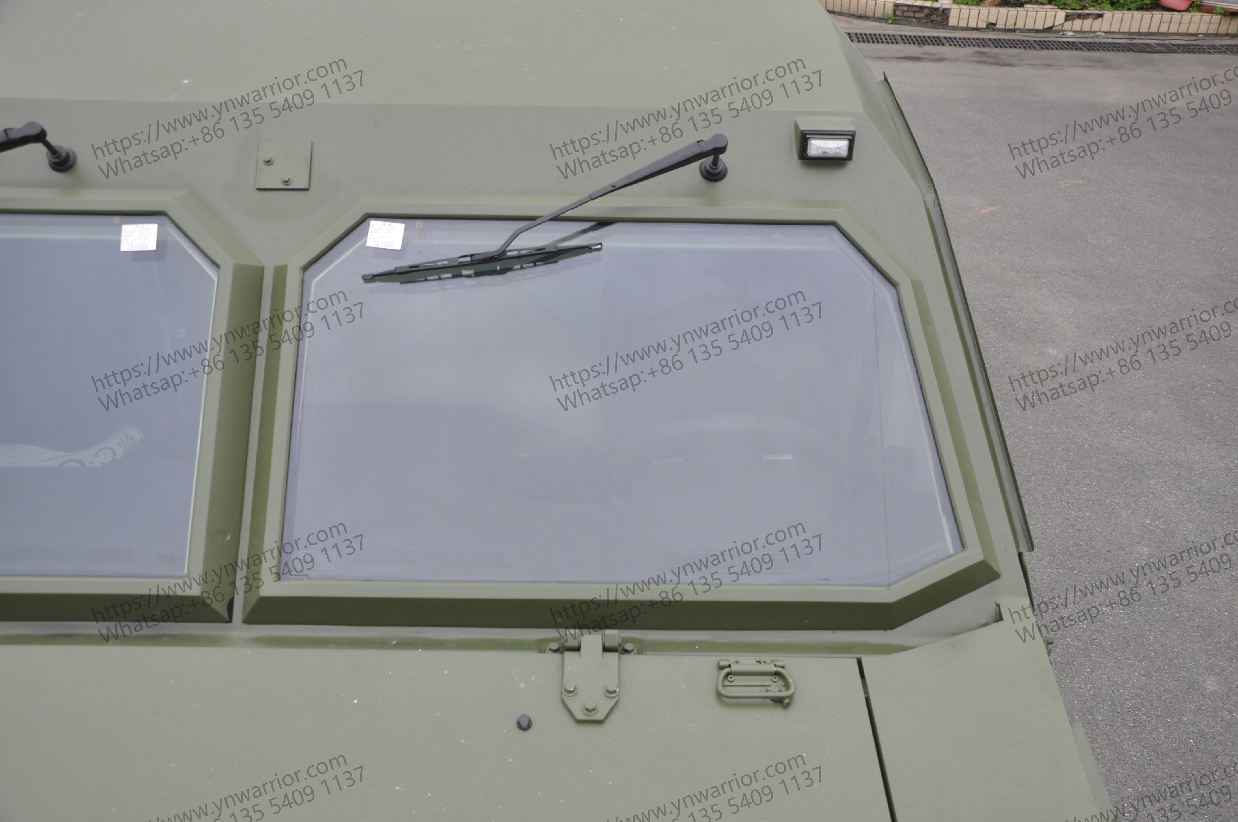 6x6 แชสซิสเกราะป้องกันเกราะอิสระ 6x6 แชสซิส 