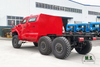 300 แรงม้า 15 ตันของ GVW 6x6 หุ้มเกราะออฟโรด Dongfeng แชสซี M-hero พร้อมห้องโดยสาร_เครื่องยนต์คัมมินส์ Warrior การใช้งานทางทหาร เกราะกันกระสุน กันกระสุน วิ่งราบ CTIS_Manufacturer Direct Red