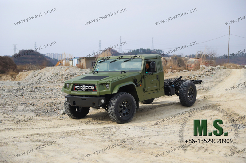 Dongfeng แชสซีออฟโรด Mengshi 4x4 พร้อมห้องโดยสาร 