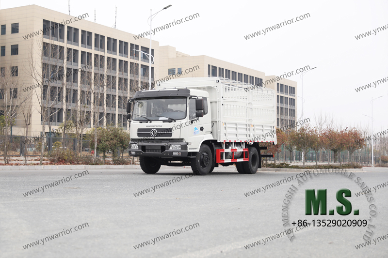 4x2 Dongfeng รถบรรทุก 