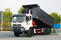 น้ำหนัก 340 แรงม้า 30 ตัน Dongfeng 6x4 dump truck_solid เพลาเครื่องยนต์ wechai, งานหนัก, กล่องเก็บสินค้าเหล็กหนา