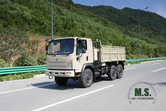 Dongfeng Six Drive Bobcat Off-road Model_ 6*6 รถบรรทุกดีเซลส่งออกยอดนิยม_ ใหม่ Dongfeng Bobcat Dump Truck Exports