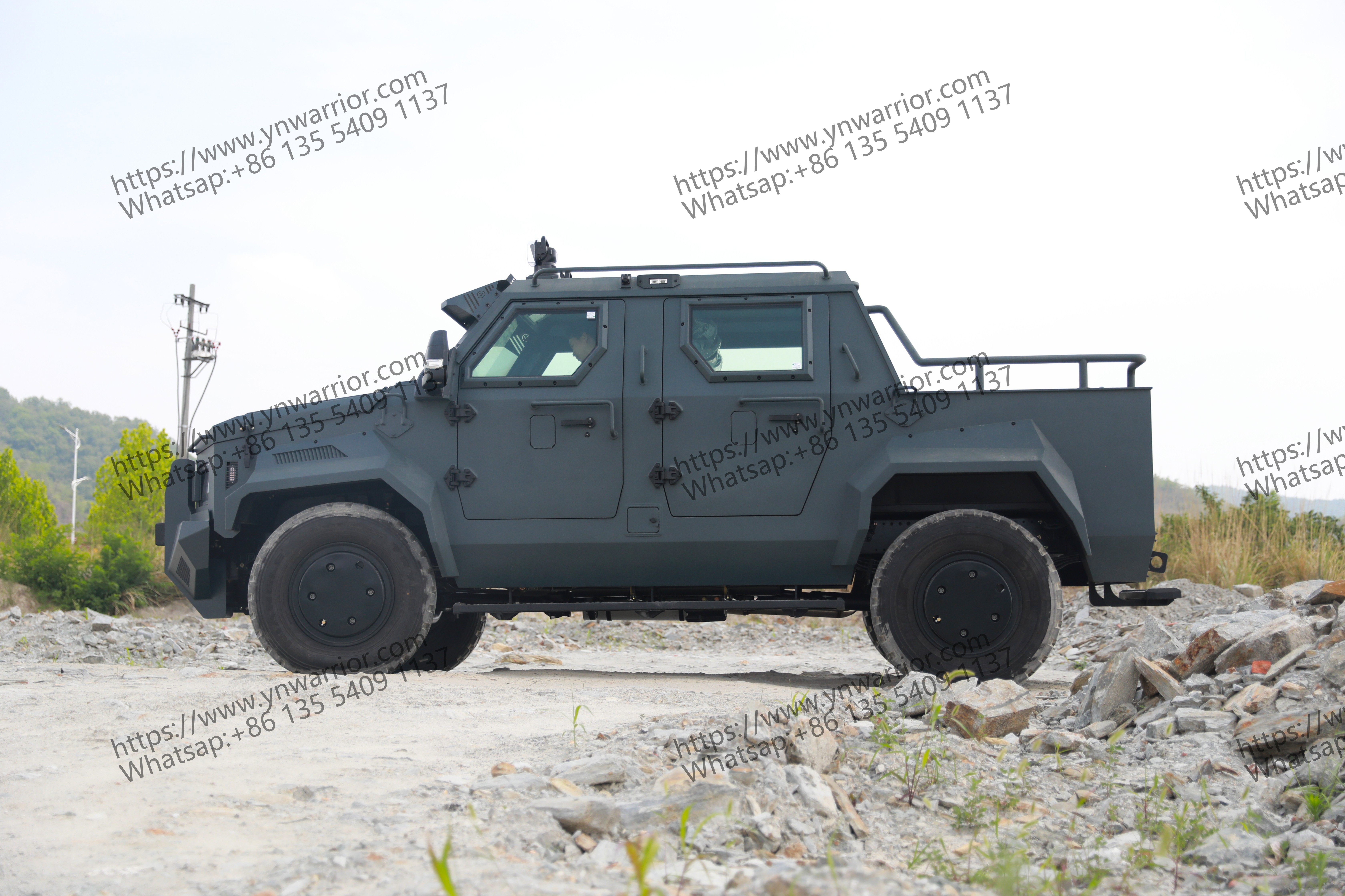 4x4 เกราะรับเกียร์อัตโนมัติ CumminsEngine 