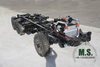 210 แรงม้า 11 ตันน้ำหนัก 6x6 บัสออฟโรด/รถบรรทุกม้วนตัวเครื่องยนต์ chassis_cummins, เพลาที่ปรับแต่งได้, ยางแข็ง, ยางเดี่ยว, lock_manufacturer differential direct