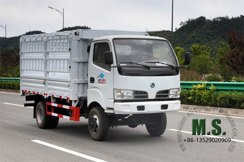 Gallery ยานพาหนะและแชสซี 45: Dongfeng 4x4 รถสเตคเดิมพันขนาดเล็กสำหรับการขนส่งปศุสัตว์ในชนบท