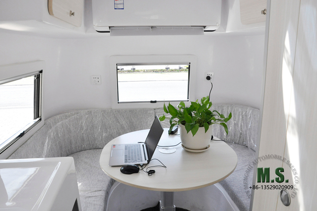 9010 Home Trailer Car _ นำเข้า Aike Chassis Caravan _ รถพ่วงขนาดเล็กสามารถใช้ในครัวเรือนได้